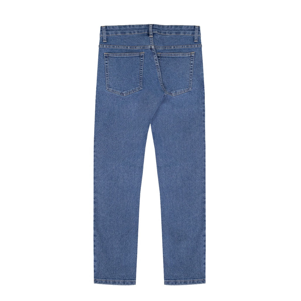M231 Celana Panjang Jeans Denim Stretch Pria Biru C1169