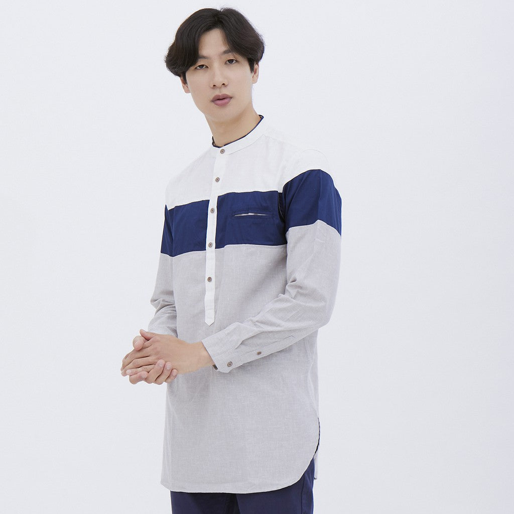 M231 Koko Kurta Pria Panjang Putih 1541A