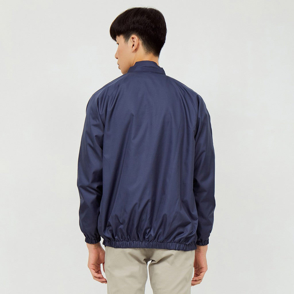 M231 Jaket Pria Taslan Harrington Panjang Navy 2039E