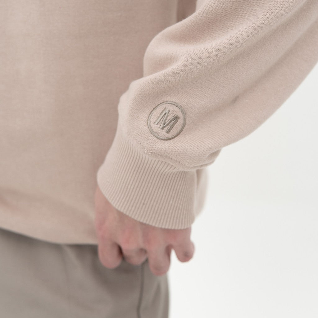 M231 Sweater Crewneck Panjang Light Brown 2198A