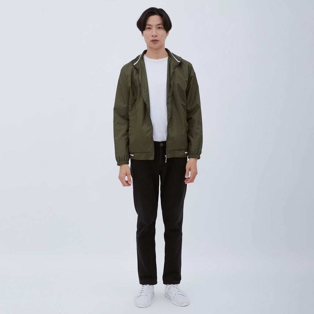 M231 Jaket Pria Taslan Harrington Panjang Army 2038F