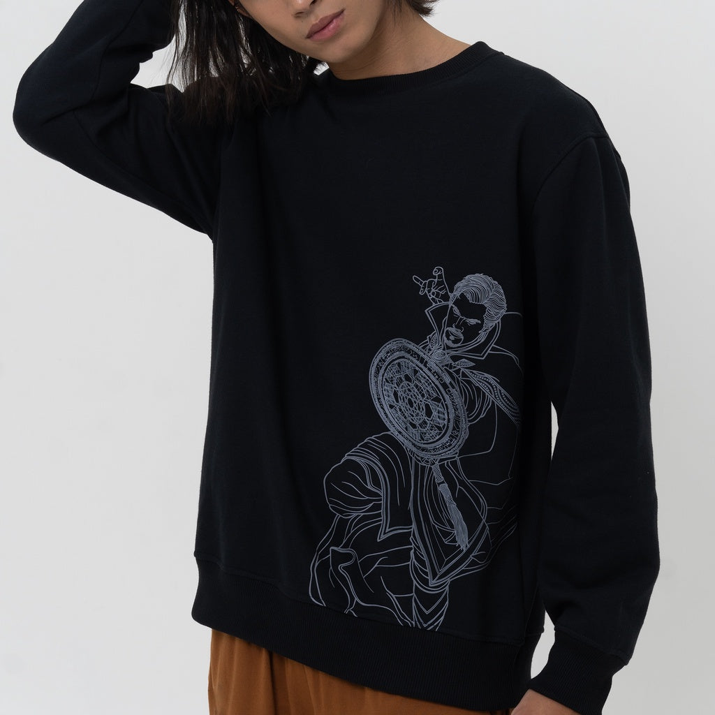 Marvel Collection M231 Crewneck Doctor Strange Outline 2420