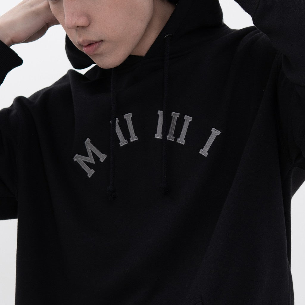 M231 Hoodie Panjang Hitam 2197C