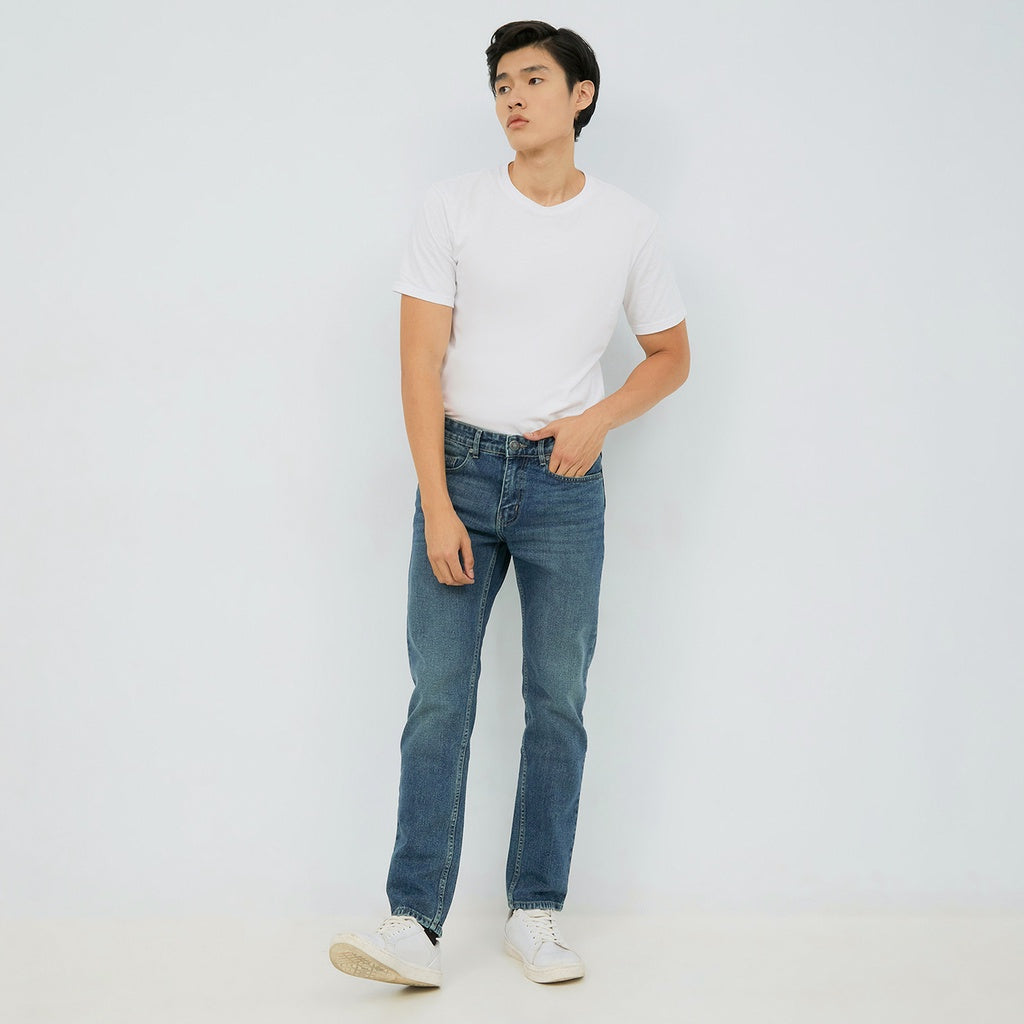 M231 Celana Panjang Jeans Denim Pria Bio Stone C1166