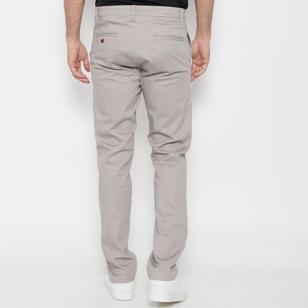 M231 Celana Panjang Pria Chino Pants Slim Fit Stretch Khaki C1088
