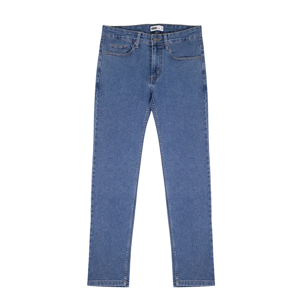 M231 Celana Panjang Jeans Denim Stretch Pria Biru C1169