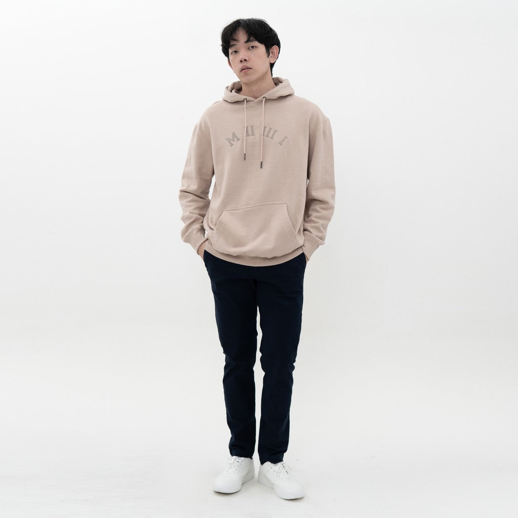 M231 Hoodie Panjang Light Brown 2197A