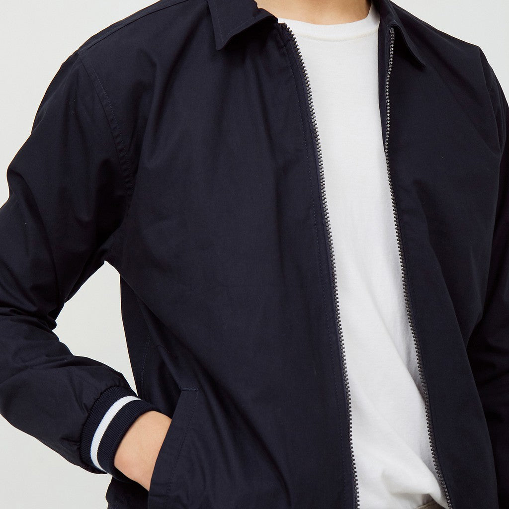 M231 Jaket Pria Canvas Panjang Navy 1863B