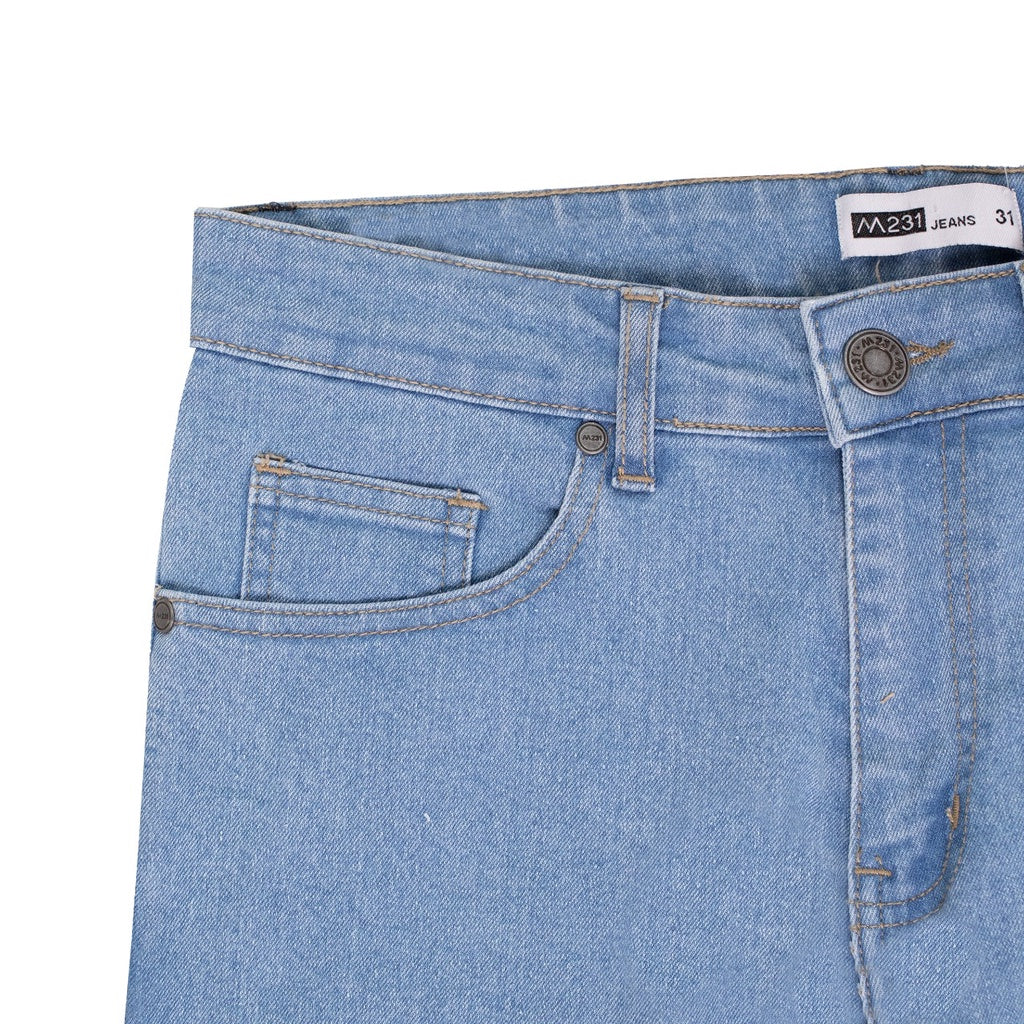 M231 Celana Panjang Jeans Denim Pria Sky Blue C1172