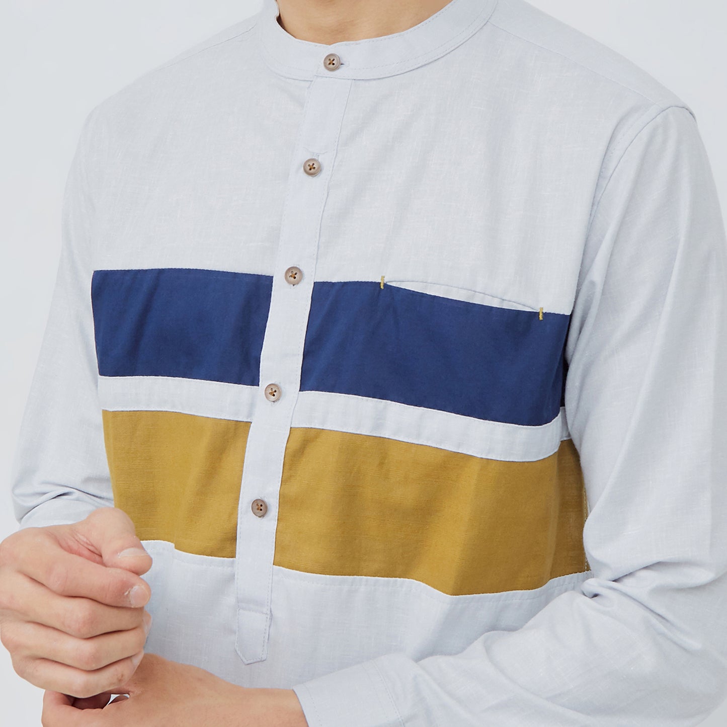 M231 Koko Kurta Pria Panjang Putih 1993