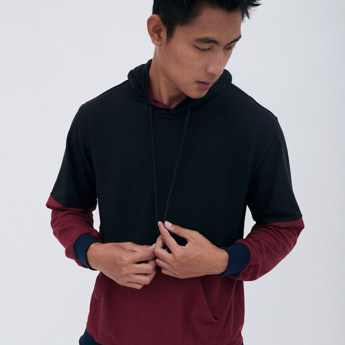 M231 Pullover Sweater Hoodie Hitam 1967B