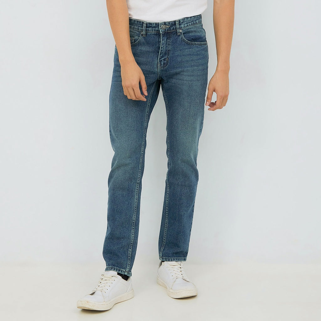 M231 Celana Panjang Jeans Denim Pria Bio Stone C1166
