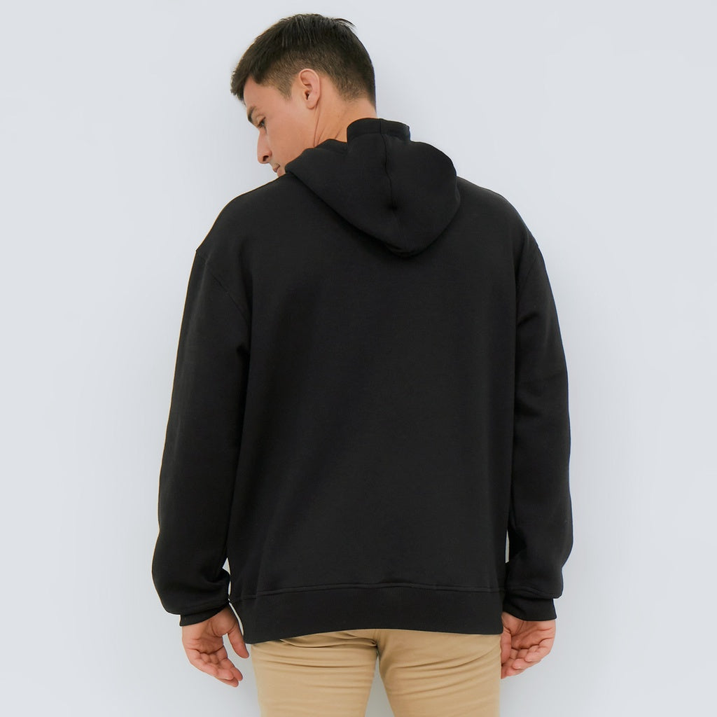 M231 Hoodie Vantage Panjang Hitam 2458A