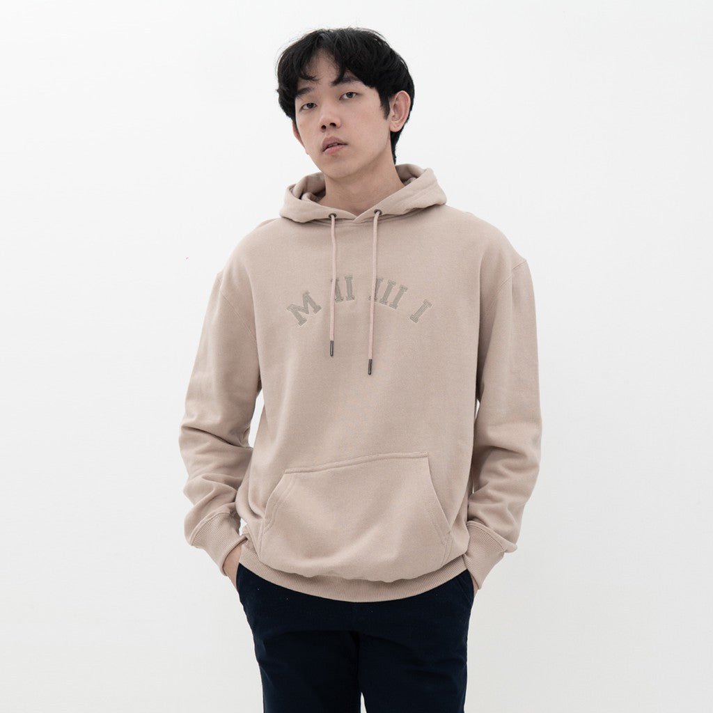 M231 Hoodie Panjang Light Brown 2197A