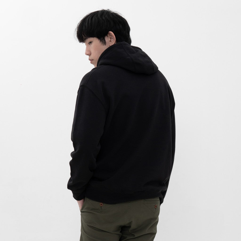 M231 Hoodie Panjang Hitam 2197C