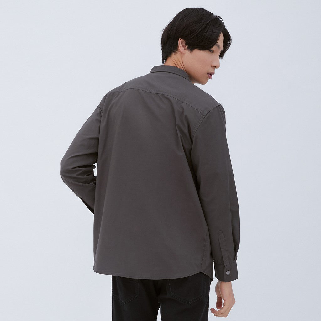 M231 Jaket Pria Coverall Panjang Abu 1959D