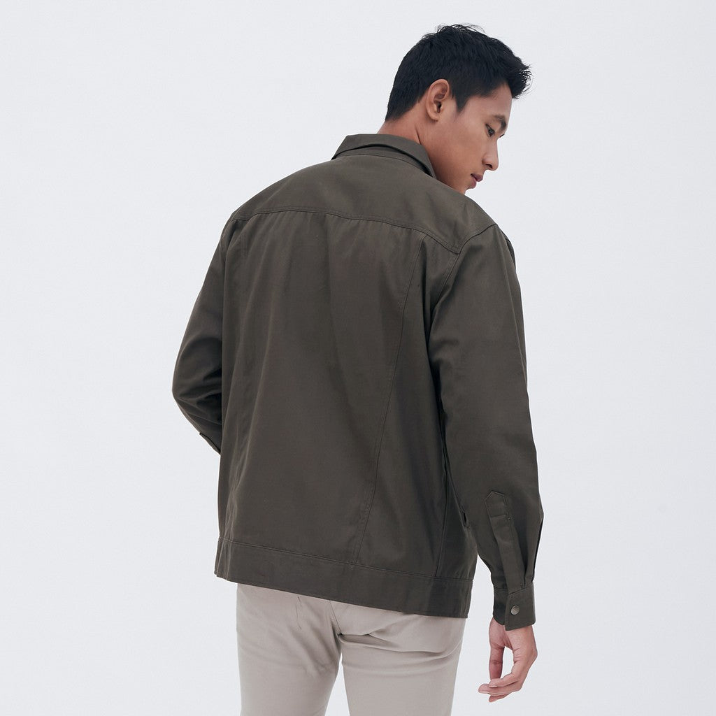 M231 Jaket Pria Coverall Panjang Army 1957C