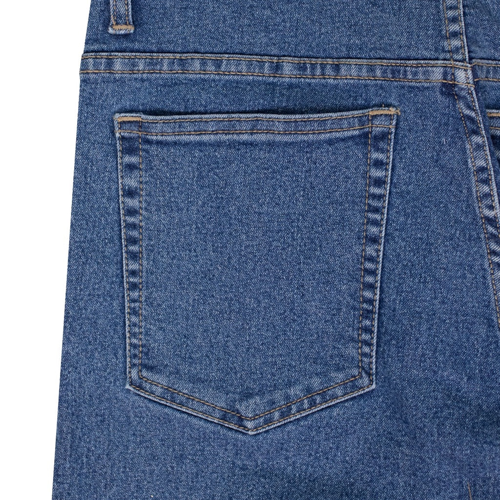 M231 Celana Panjang Jeans Denim Stretch Pria Biru C1169