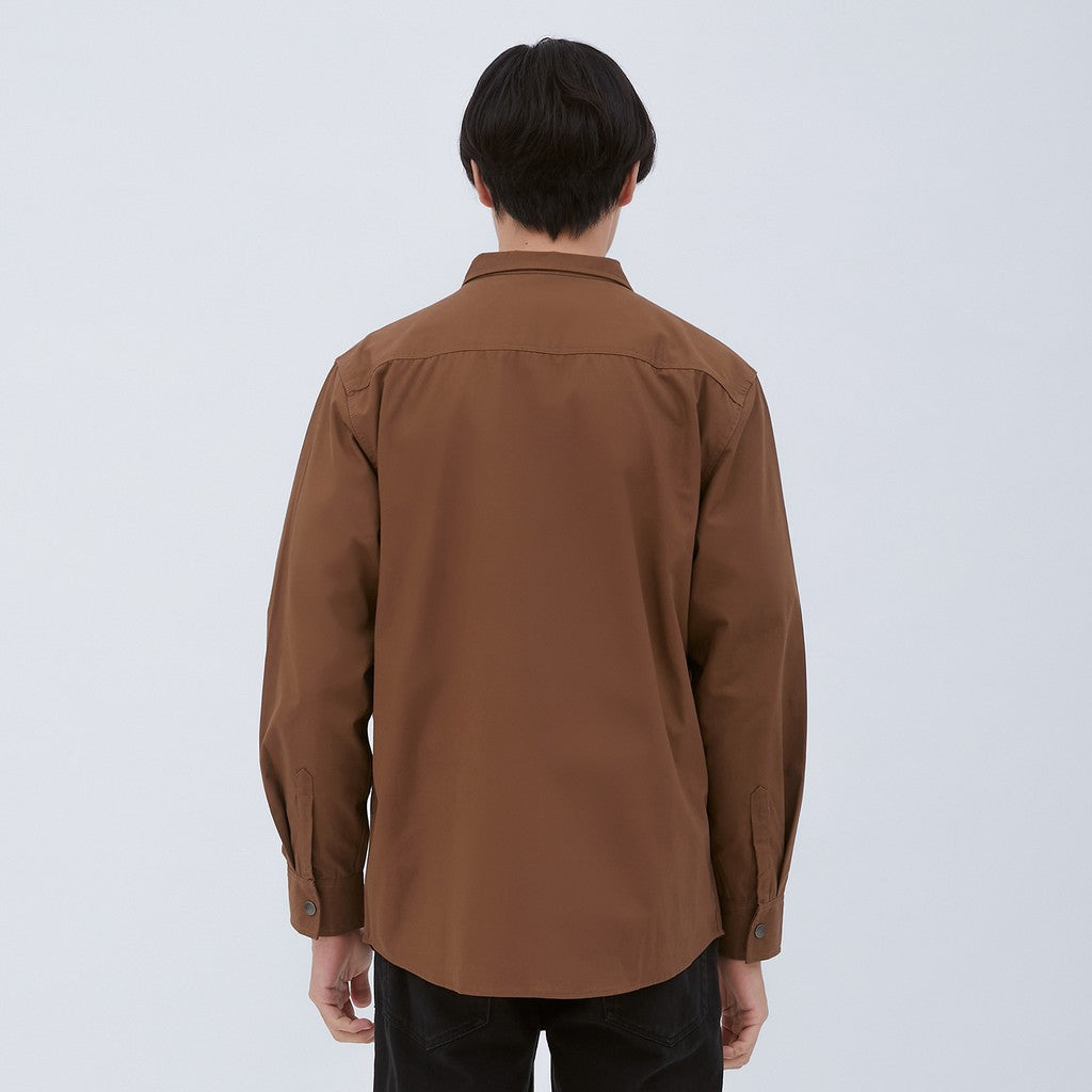 M231 Jaket Pria Coverall Panjang Coklat 1959C