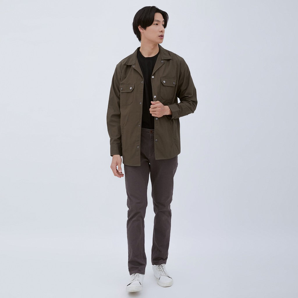 M231 Jaket Pria Coverall Panjang Olive 1959B