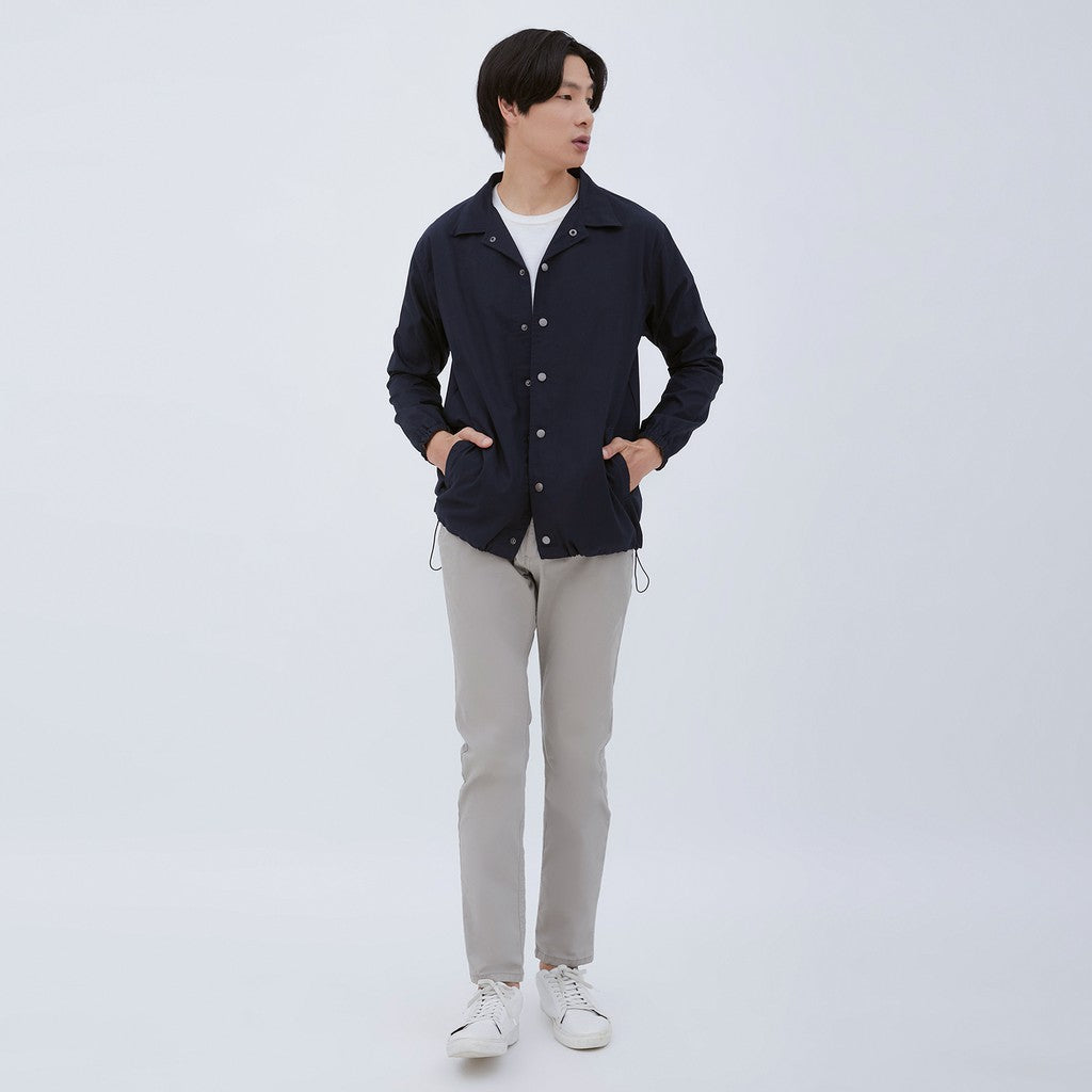 M231 Jaket Pria Coverall Panjang Navy 1862E