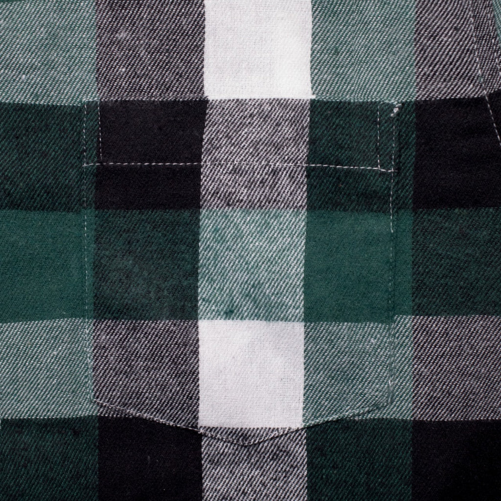 M231 Kemeja Pria Flannel Panjang Hijau 2847A