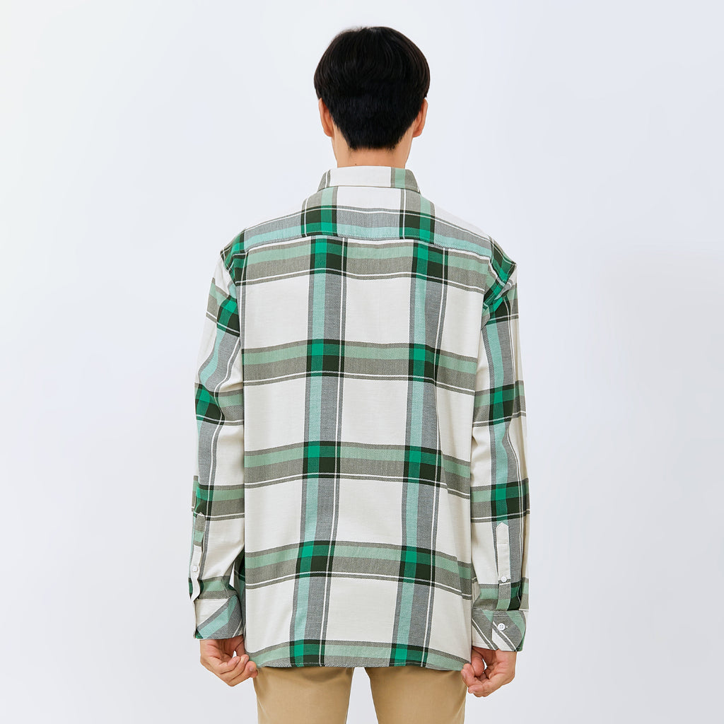 M231 Kemeja Pria Flannel Panjang 0082