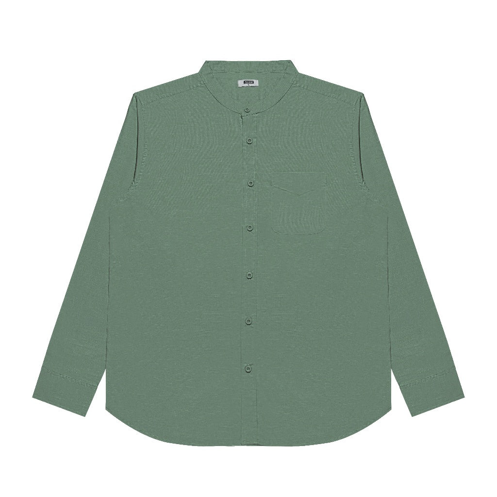 M231 Kemeja Pria Shanghai Polos Panjang 0185