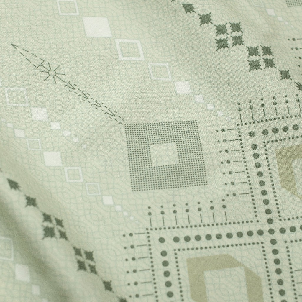 M231 Dress Kaftan Print Eid Parade Family series 0404
