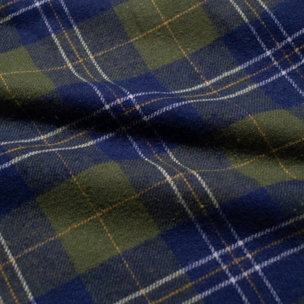M231 Kemeja Pria Flannel Panjang Hijau 0145