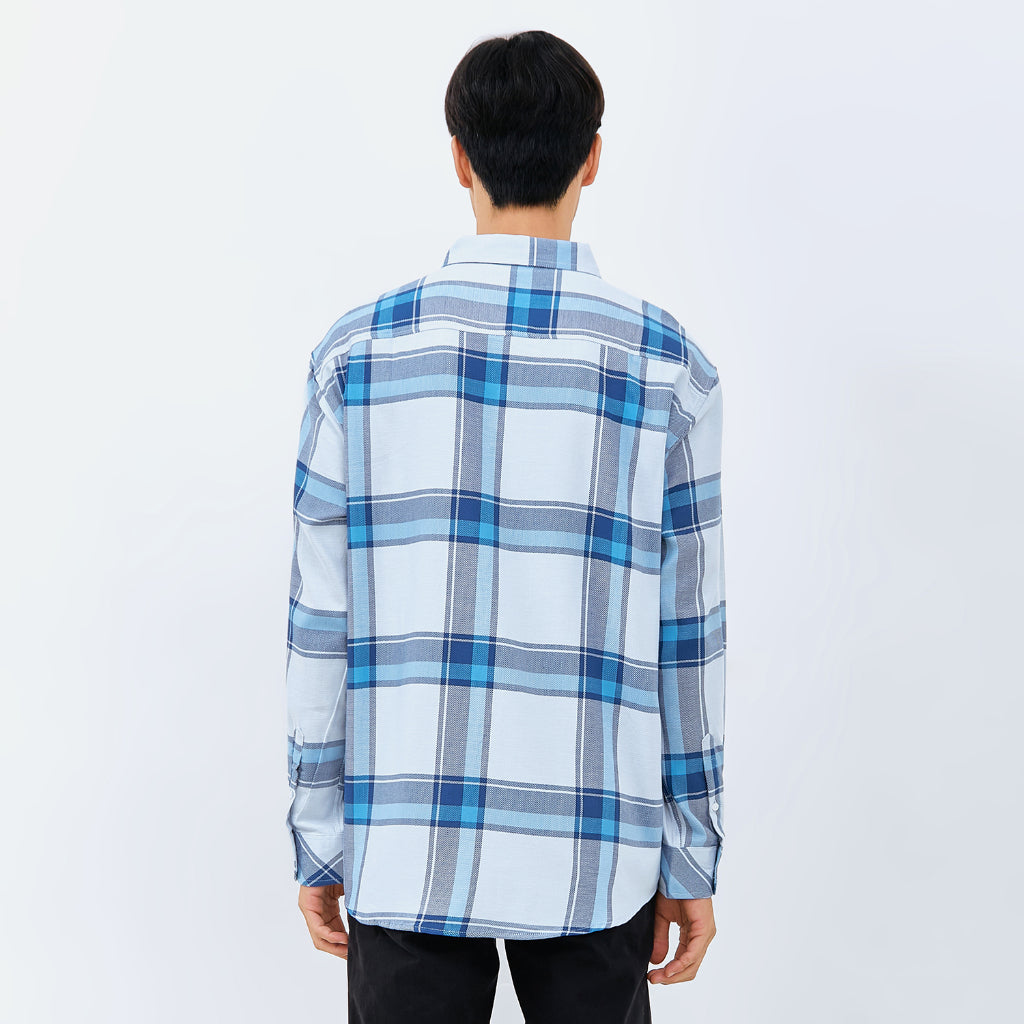 M231 Kemeja Pria Flannel Panjang 0082