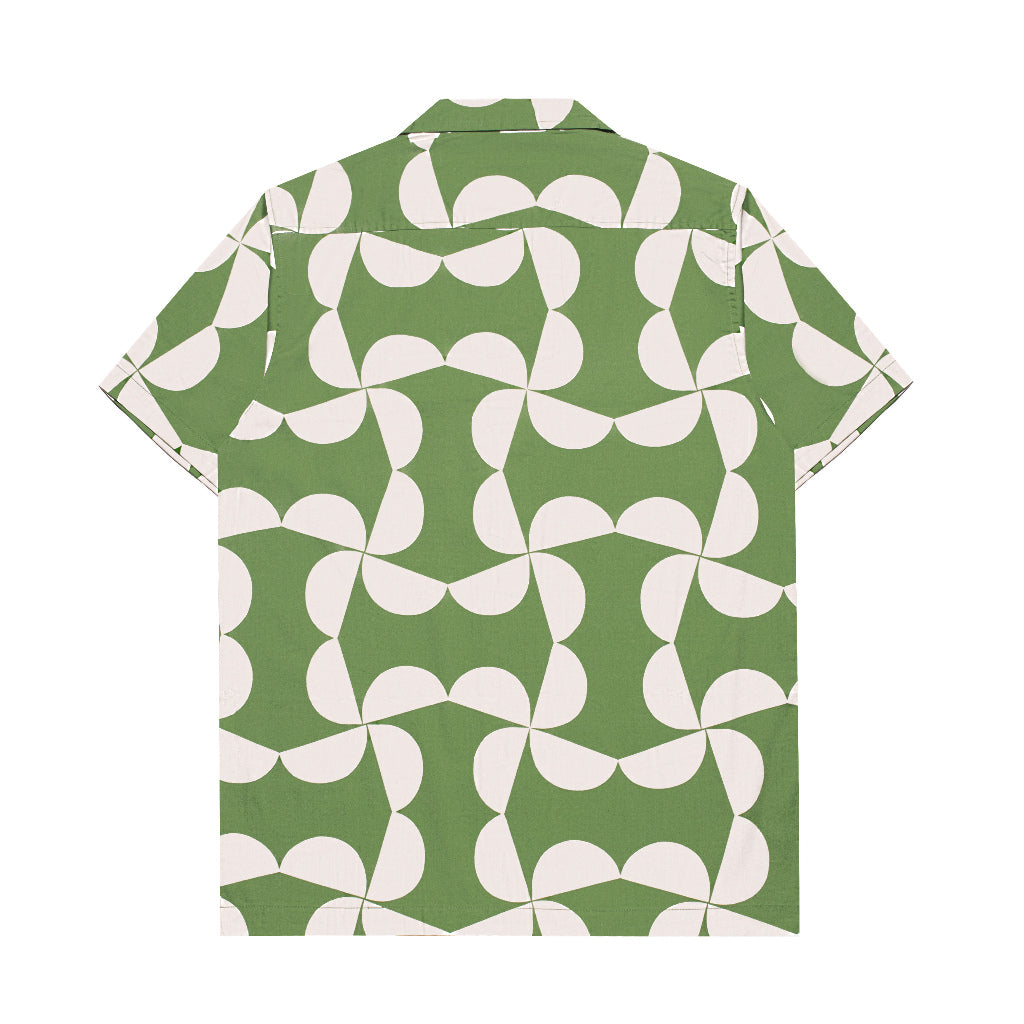 M231 Kemeja Pria Printing Hawaii Pendek 0150