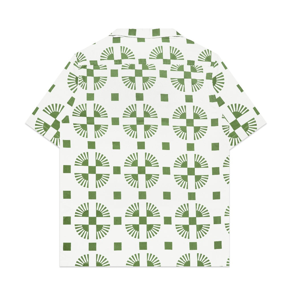 M231 Kemeja Pria Printing Hawaii Pendek 0138