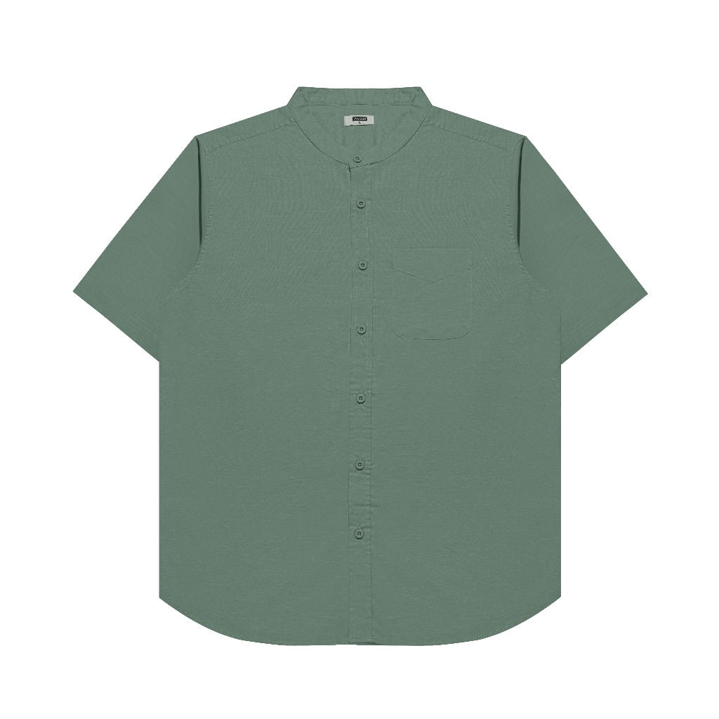 M231 Kemeja Pria Shanghai Polos Pendek 0184