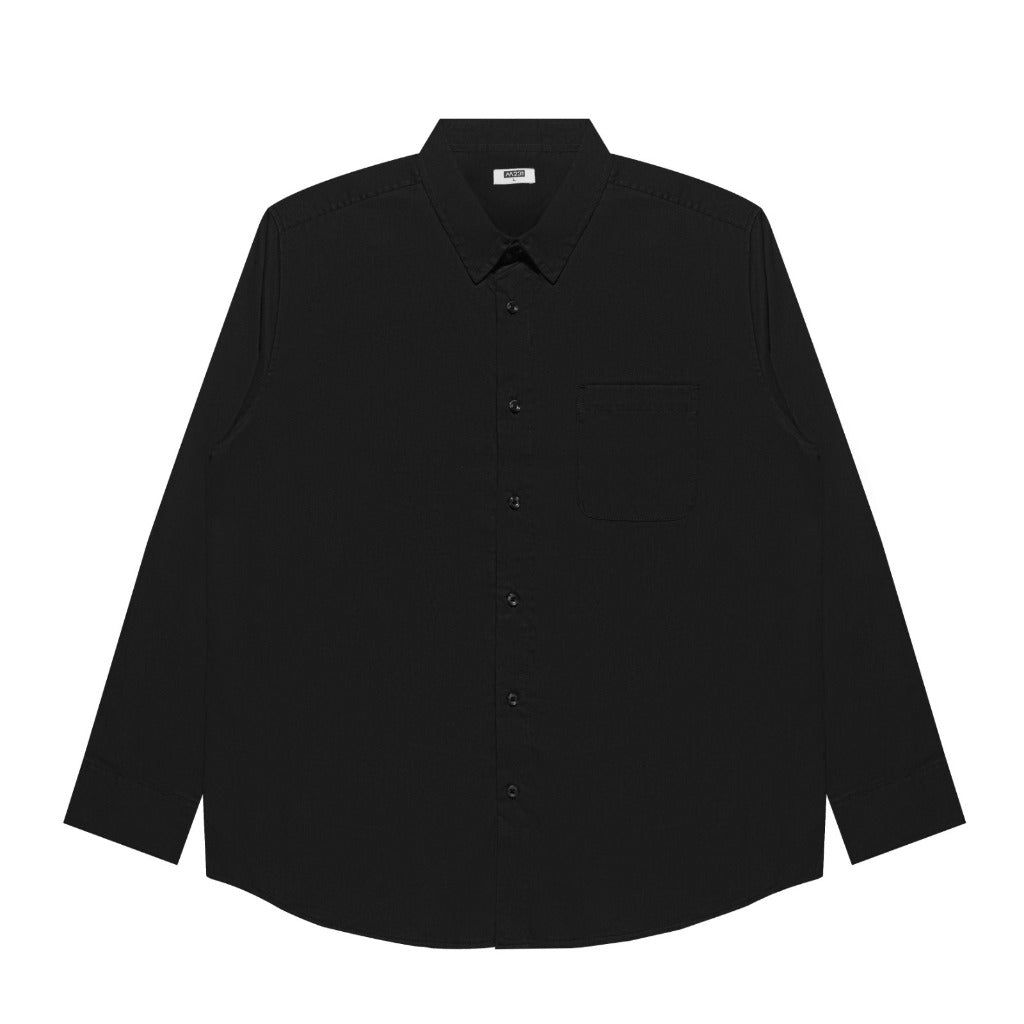 M231 Kemeja Pria Basic Polos Panjang 0131
