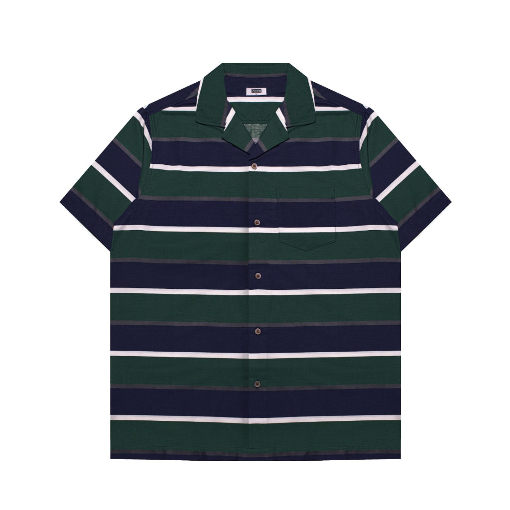 M231 Kemeja Pria Stripe Hawaii Navy 3169B