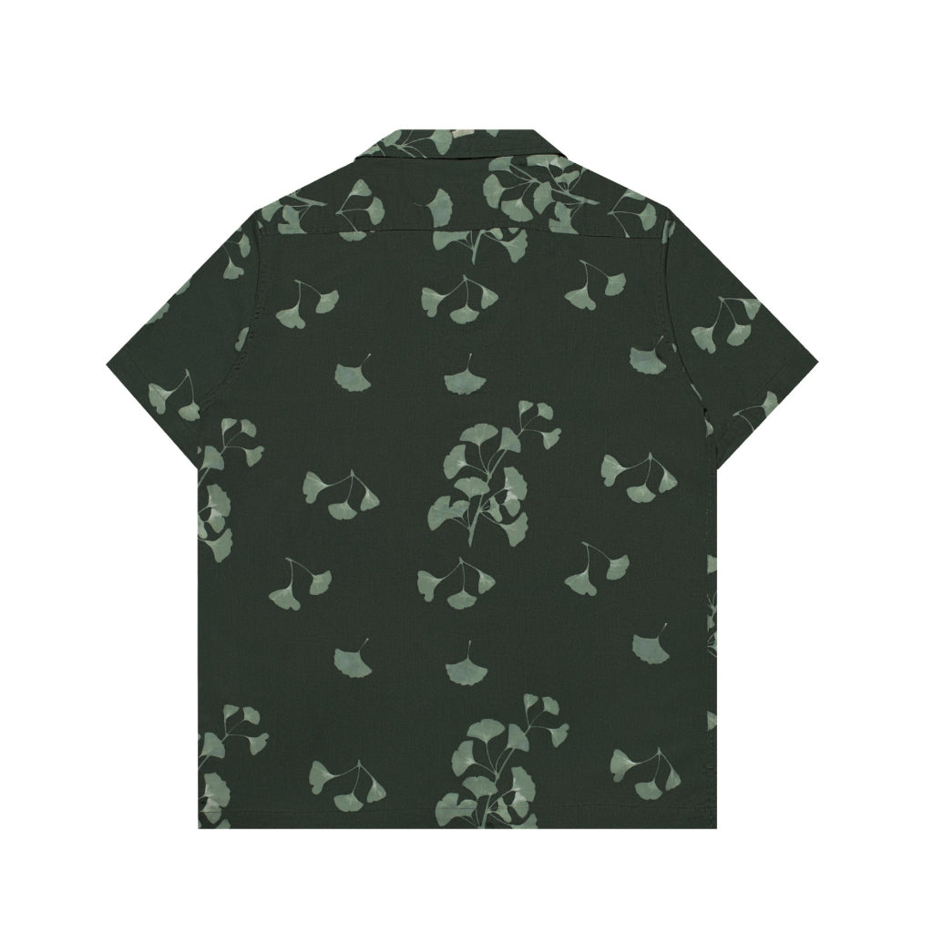 M231 Kemeja Pria Printing Hawaii Pendek Army 3180A