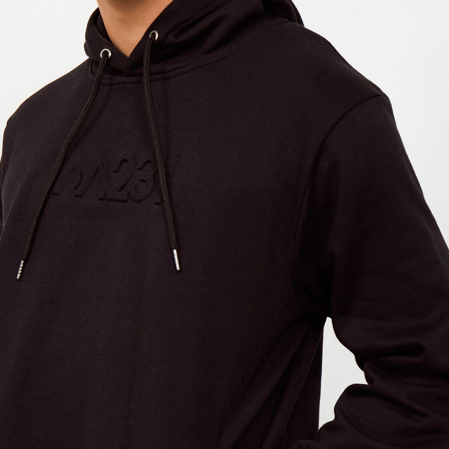 M231 Hoodie Panjang Hitam 2163B