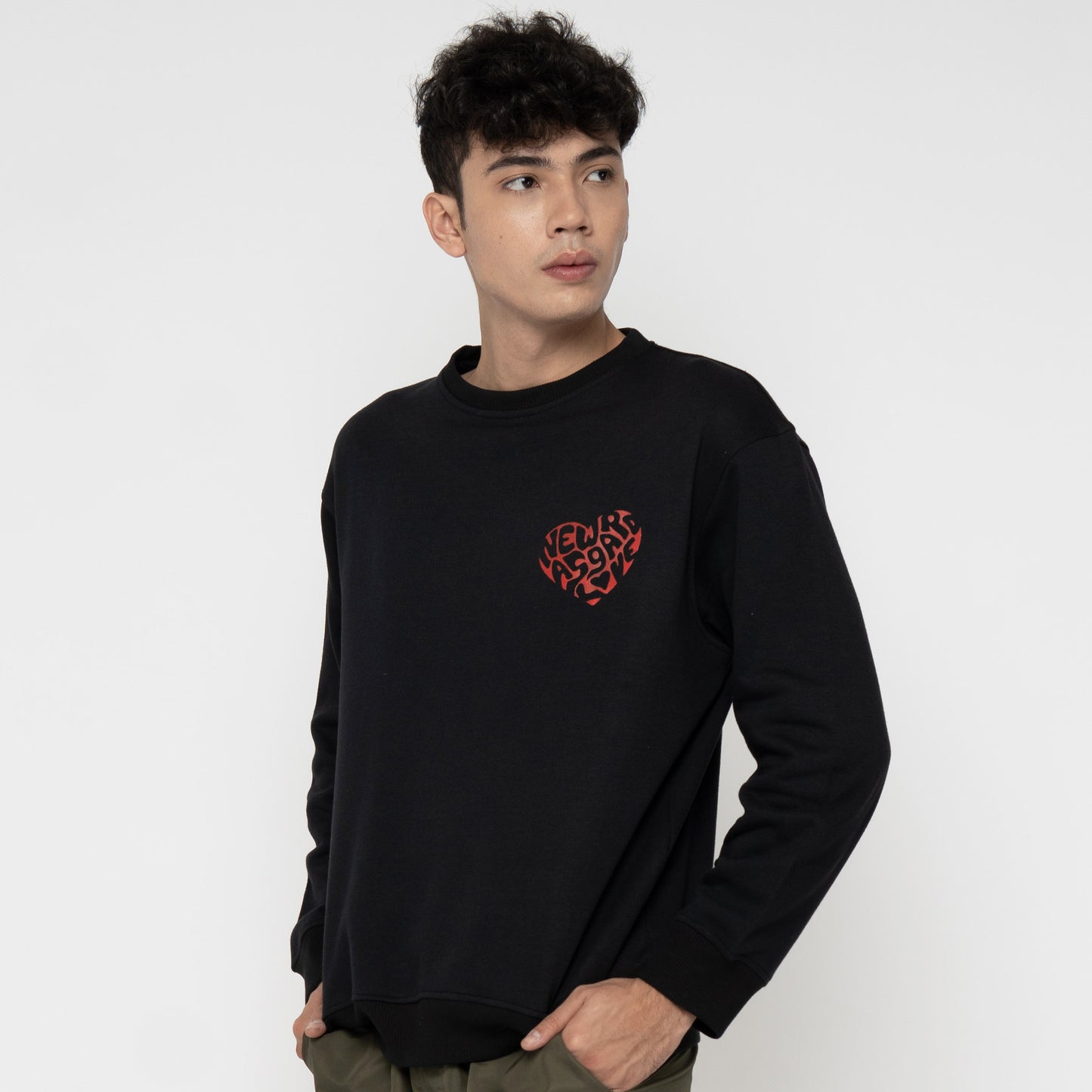 Marvel Collection M231 Crewneck Thor Asgard Love 2529