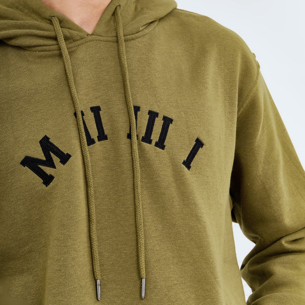 M231 Hoodie Panjang Olive 2197K