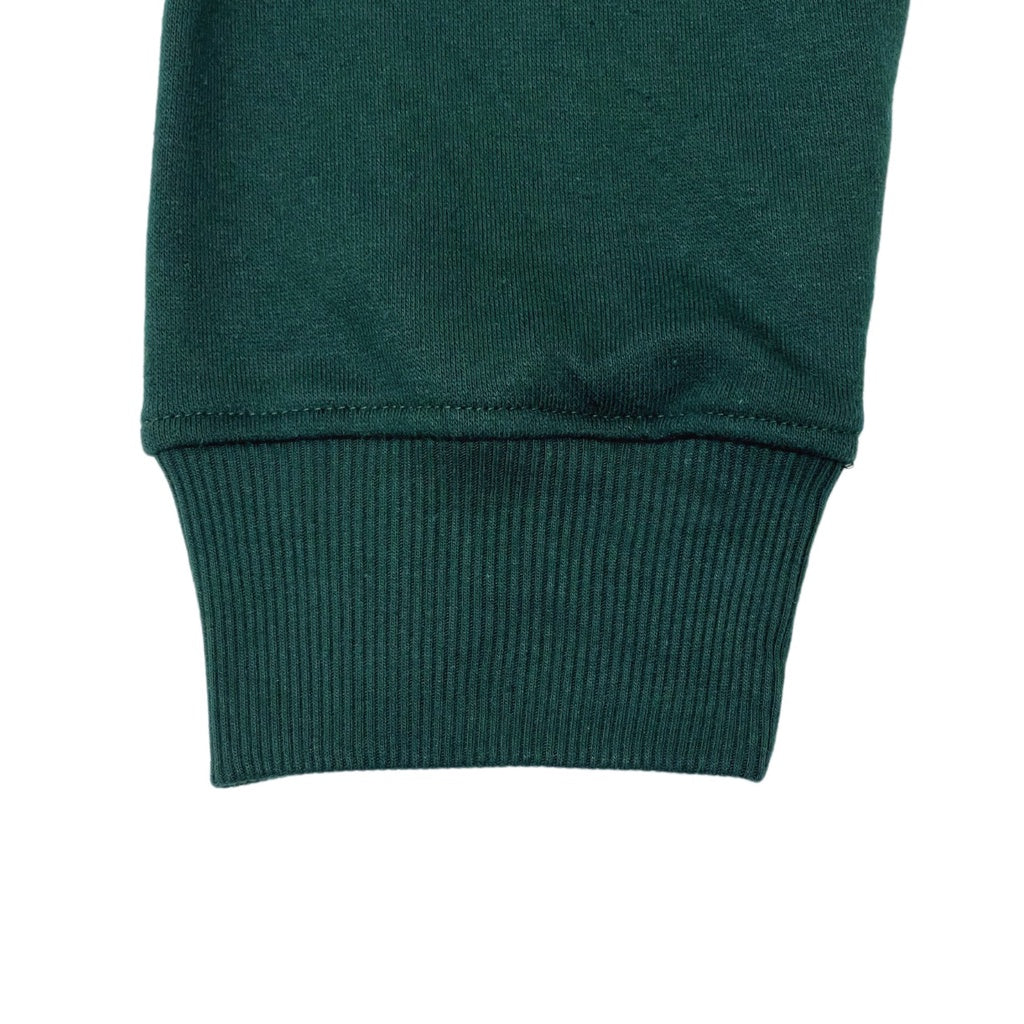 M231 Sweater Crewneck Panjang Hijau Botol 2669C