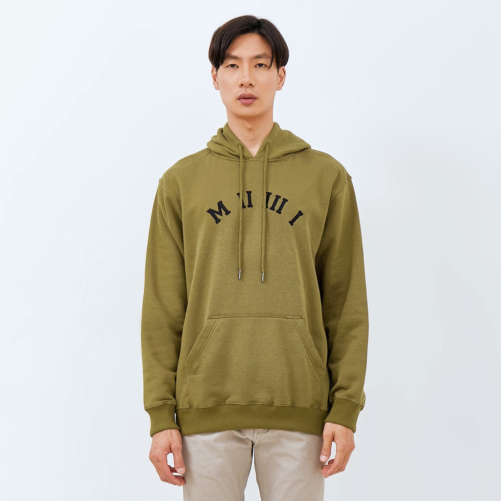M231 Hoodie Panjang Olive 2197K