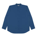 M231 Kemeja Pria Shanghai Polos Panjang Navy 0915F