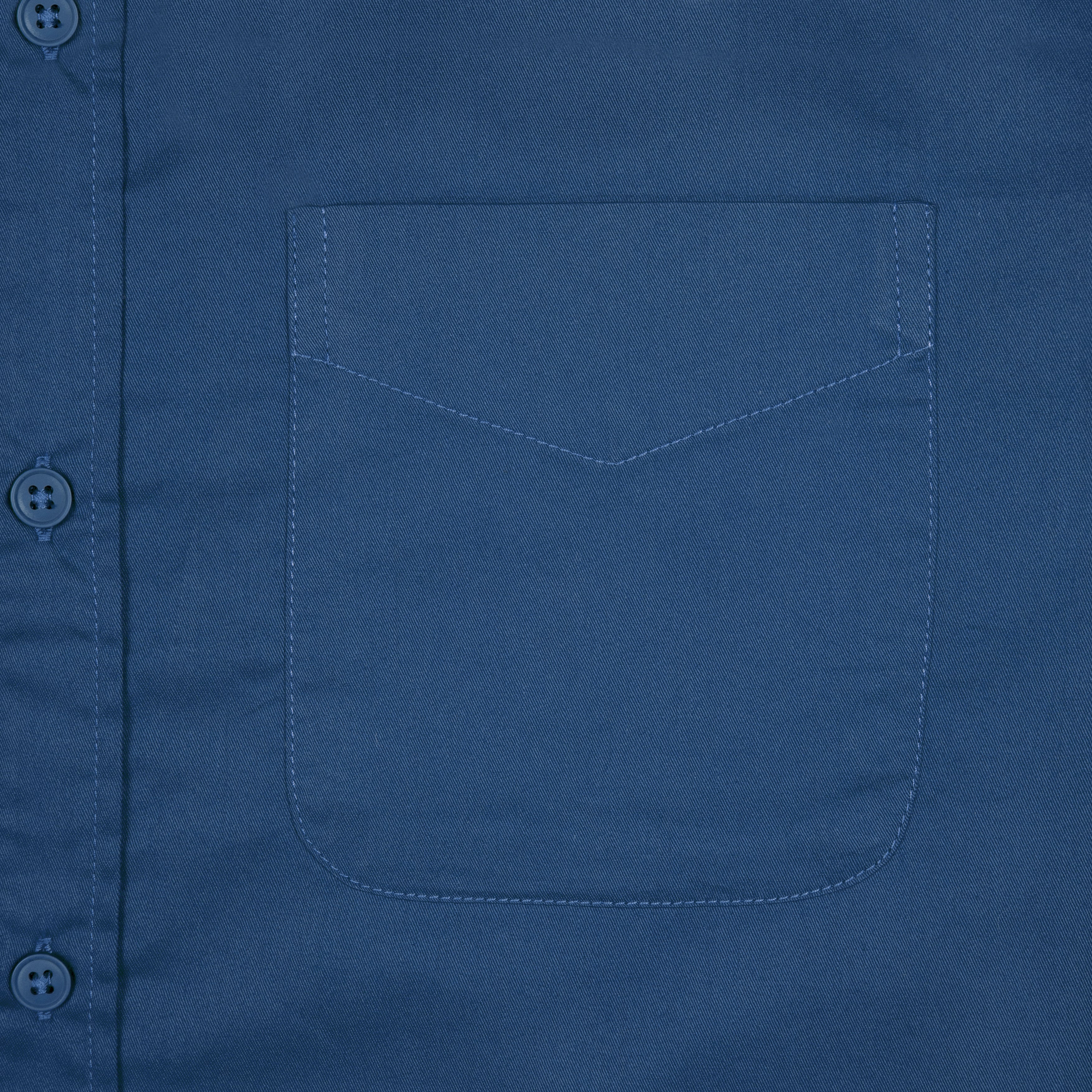 M231 Kemeja Pria Shanghai Polos Panjang Navy 0915F