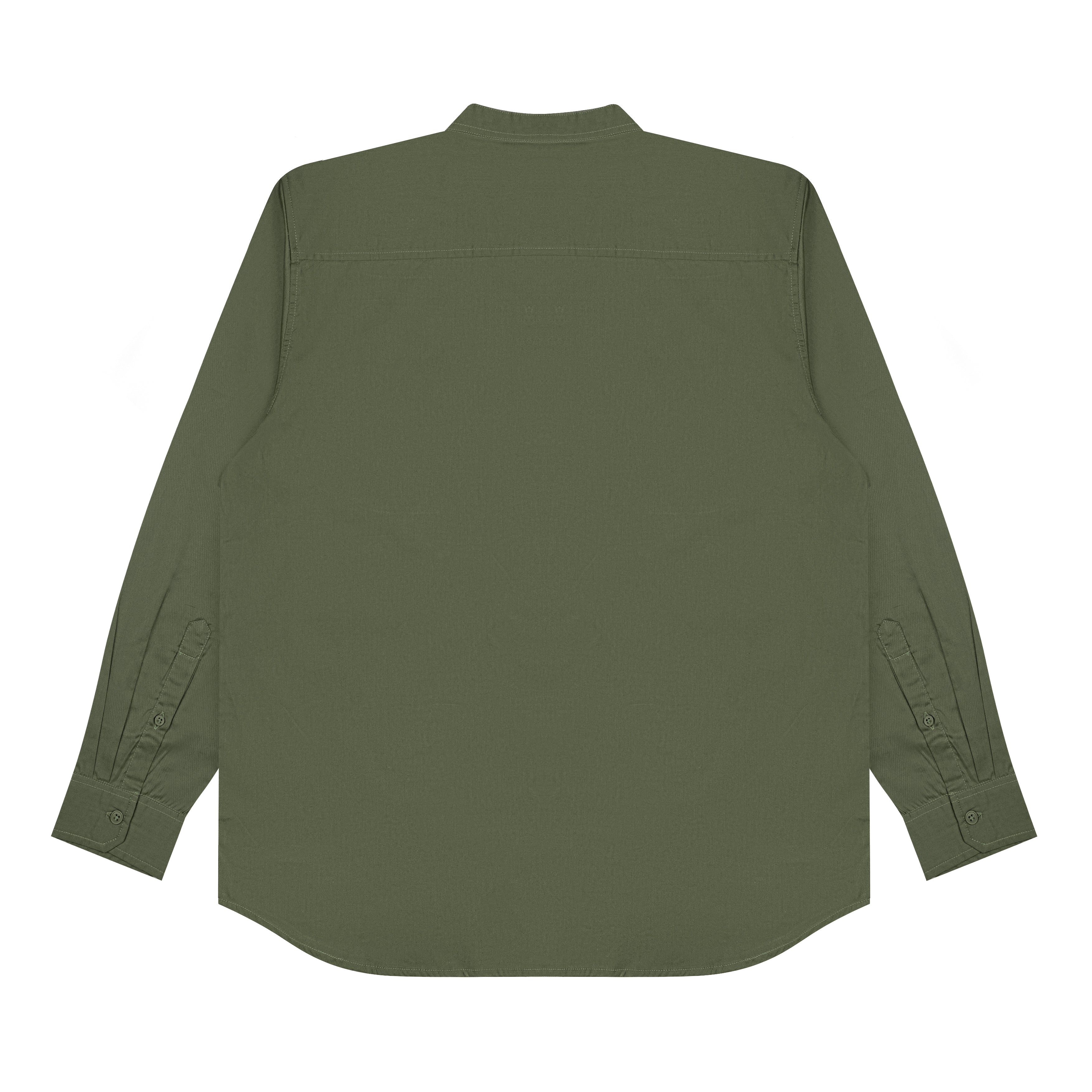 M231 Kemeja Pria Shanghai Polos Panjang Army 0915H