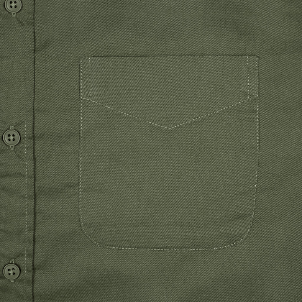 M231 Kemeja Pria Shanghai Polos Panjang Army 0915H