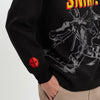 Marvel Collection M231 Crewneck Marvel Deadpool & Wolverine Hitam 0442