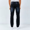 M231 Celana Panjang Jeans Denim Pria Straight Fit Stone Wash Black 0166