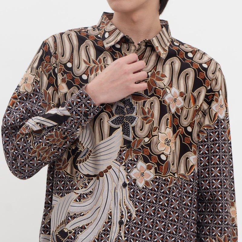 M231 Kemeja Pria Batik Panjang 0544