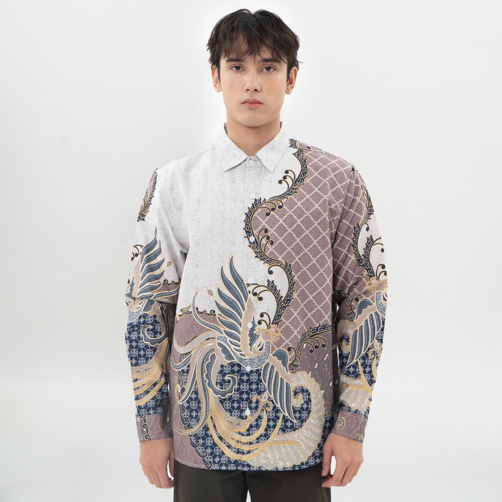 M231 Kemeja Pria Batik Panjang 0710